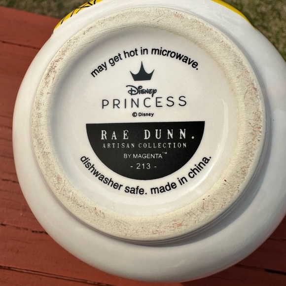 NWT RAE DUNN DISNEY Princess Belle Mug With Spoon Desirable Collectors Item - Picture 5 of 5
